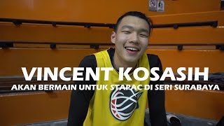 Vincent Kosasih Akan Membela Stapac Jakarta di IBL Seri 5 Surabaya [upl. by Adyaj]