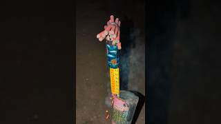 Parachute rocket pe lagaya maal firecrackers fireworks diwali fyp funny viralvideo 🫣😱😶‍🌫️ [upl. by Colston630]