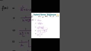 Taylors Series Expansion  Complex Analysis  Spectrum of Mathematics [upl. by Erminia]