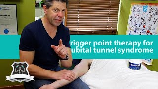 Trigger point therapy for cubital tunnel syndrome [upl. by Janey]