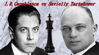 Partite Commentate di Scacchi 259  Capablanca vs Tartakower Lento come una Tartakower 1924 A80 [upl. by Theodor5]