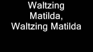 Waltzing Matilda Lyrics [upl. by Ycaj]