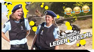 DE SLAPPE LACH BIJ DE KONINKLIJKE MARECHAUSSEE  CHECKPOINT VETSTE TEST [upl. by Aihsas936]