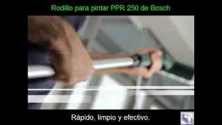 Rodillo para pintar Bosch PPR 250  ferreteriamorcillocom [upl. by Auohs]