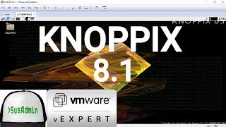 How to Install KNOPPIX 81  VMware Tools  Review on VMware Workstation 2018 [upl. by Francene]