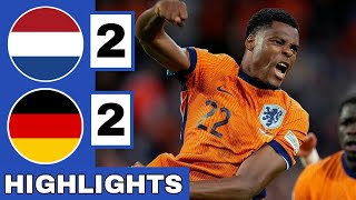 🟠Netherlands vs Germany 22 Extended HIGHLIGHTS  UEFA Nations League [upl. by Connett]