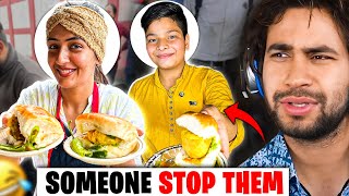 INKI MAA KA VADAPAV 😤 ROHIT BAMOLA REACTS  viral memes [upl. by Bainter]