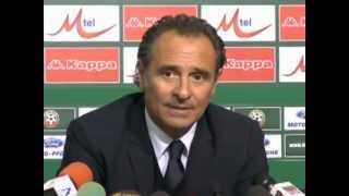 Prandelli quotCon la Bulgaria abbiamo sbagliato atteggiamentoquot [upl. by Kella]