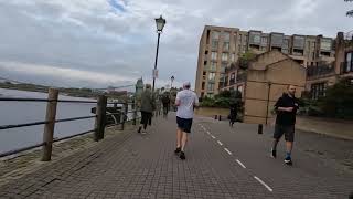 Cycle 717 241012 1021 Thames Path  Hammersmith Station [upl. by Ennaylloh701]