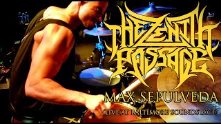 THE ZENITH PASSAGE  Lexicontagion  Max Sepulveida Live at Baltimore Soundstage [upl. by Mosra707]