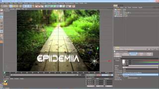 Cinema 4D Episode 5 Texture darrière plan appliquer des ombres [upl. by Illak]