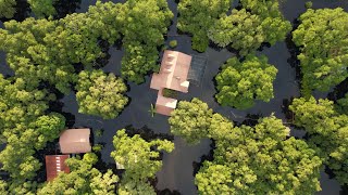 Drone Footage of Citrus County Florida Flooding  September 2021 [upl. by Nnylsoj]