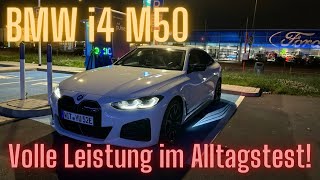 BMW i4 M50 Volle Leistung im Alltagstest [upl. by Rolph]