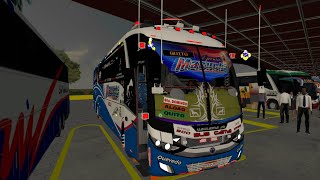 bus megabus 700 hino ak cooperativa Macuchi proton bus simulador [upl. by Forelli]