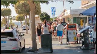 PUERTO DEL CARMEN LANZAROTE SPAIN BEAUTIFUL MORNING WALK ☀️🌴🇮🇨🇪🇦 [upl. by Eerdua]