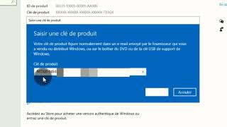 comment active Windows 10 pro officiellement avec une clé dauthentification [upl. by Aubrie]