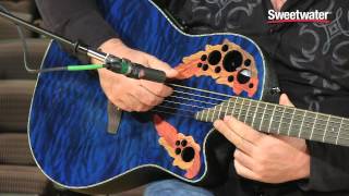 Ovation Celebrity Elite Plus CE44P8TQ Acousticelectric Guitar Demo  Sweetwater Sound [upl. by Maffei]