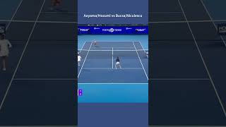 2024 Tokyo Open Doubles QF AoyamaHozumi vs BucsaNiculescu 63 36 104 wta sports highlights [upl. by Sidoney]