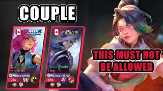 Showcasing The New Ixia Skin  Ruining A Couple  Mobile Legends [upl. by Assilim513]