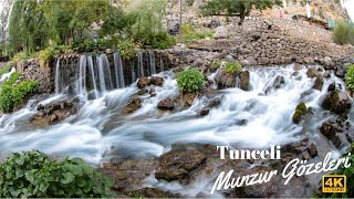 Munzur Gözeleri  Tunceli 4K I Harika Bir Yer Munzur Baba Efsanesi Ovacık [upl. by Ecyar]