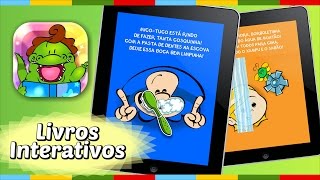 Livros Interativos e Educativos do Jacarelvis App [upl. by Polak963]