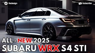 2025 Subaru WRX S4 STI Unveiled  The Next Generation [upl. by Janik597]