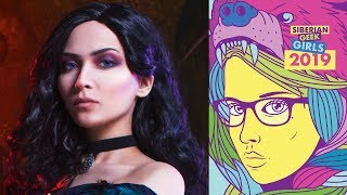 SIBERIAN GEEK GIRLS 2019  Yennefer cosplay teaser [upl. by Archie622]