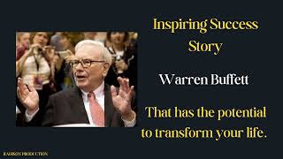 Warren Buffetts Success Story The Journey of a Financial Icon amp Philanthropist [upl. by Lenni]