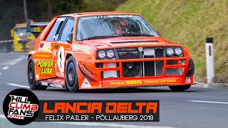 Lancia Delta Integrale  Felix Pailer  Hill Climb Pöllauberg 2019 [upl. by Amena]