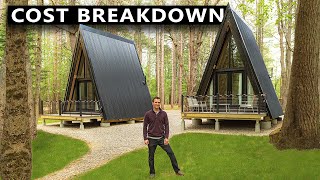 FULL CABIN COST BREAKDOWN amp Investment Analysis DEN Outdoors AFrames [upl. by Aylsworth]