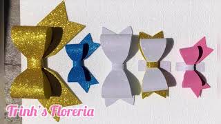 How to make foamy bow 😊 [upl. by Ahsimal]