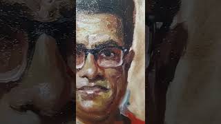 Portrait Painting in Oil impasto style oilpainting [upl. by Andromeda633]