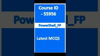 55956 PowerShell Assessment shorts viralvideo [upl. by Ellenig]