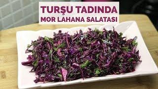 Turşu Tadında Mor Lahana Salatası  Naciye Kesici  Yemek Tarifleri [upl. by Bruyn]