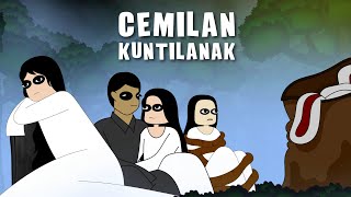 CEMILAN KUNTILANAK  Kartun hantu lucu Full Episode Kunti Besti [upl. by Aihtniroc]