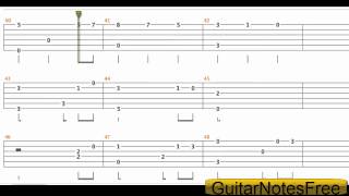 Morrowind Theme Songs Guitar Tab HD [upl. by Mickelson]