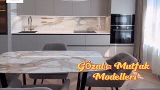 Gözalıcı Mutfak Modelleri kitchenEV Dekorasyonu Fikirleri home design [upl. by Dnomde242]