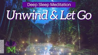 Detach from Thoughts and Worries Deep Sleep Meditation  Mindful Movement [upl. by Ettegdirb]