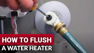 How To Flush A Water Heater  Ace Hardware [upl. by Haem]