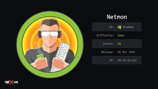 NETMON  HACK THE BOX HTB  WALKTHROUGH  R0X4R [upl. by Nryhtak445]