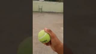 Googly ball kaise dale  How to bowl googly from tennis ball Must watchCricket [upl. by Yekcim]