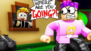 Can We SNEAK OUT In ROBLOX Roblox SNEAK OUT TO YOUR FRIENDS HOUSE All Endings [upl. by Leahcar]