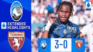 Atalanta Torino 30 Gli Highlights  Serie A 2024  atalantaTorino  Gol Lookman  Gol Scamacca [upl. by Aikym436]