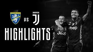 HIGHLIGHTS Frosinone vs Juventus  02  Serie A  23092018  CR7s first away goal [upl. by Orsay]