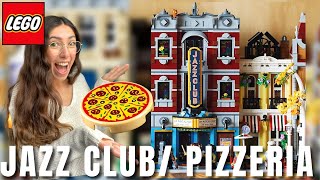 NEW LEGO Modular 10312 JAZZ CLUB PIZZERIA [upl. by Airbmat]