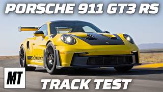 Porsche 911 GT3 RS – Driven The Gold Standard  MotorTrend [upl. by Ellehcrad]