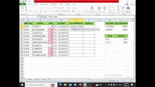 Microsoft Excel IF Function Sinhala Video Lesson [upl. by Phillip216]