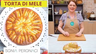 Torta di mele fatta in casa ricetta semplice con pochi ingredienti [upl. by Nauqad]