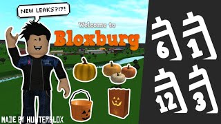 Bloxburg Halloween Update 2021 4 MASSIVE NEW LEAKS NEWS AND MORE RoadTo10k [upl. by Quickman]