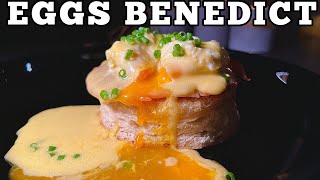 How to Make Perfect Eggs Benedict Recipe foodie breakfast eggrecipe [upl. by Elephus]